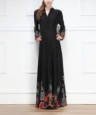 Embroidered Maxi Dress