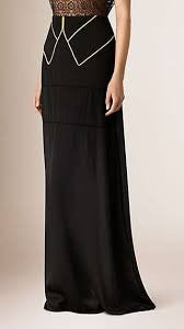 Classic Gold and Black Skirt